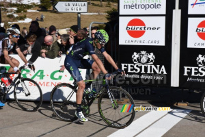 Ruben Fernandez (Movistar), à l'arrivée (421x)