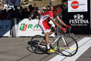 Luis Angel Maté Mardones (Cofidis), à l'arrivée (400x)