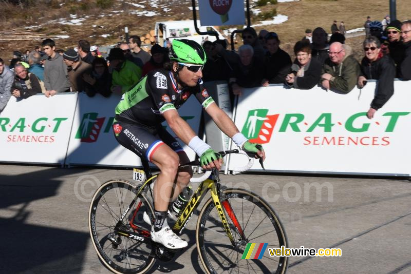 Pierrick Fédrigo (Bretagne-Séché Environnement), aan de finish