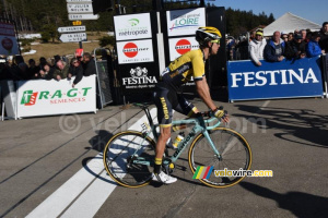 George Bennet (LottoNL-Jumbo), à l'arrivée (297x)