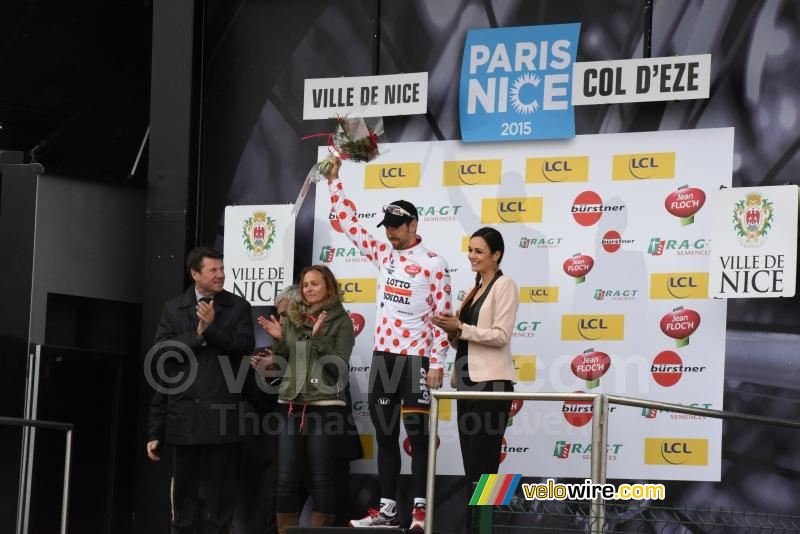 Thomas de Gendt (Lotto-Soudal), winnaar van het bergklassement