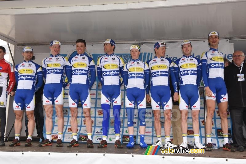 De Topsport Vlaanderen-Baloise ploeg