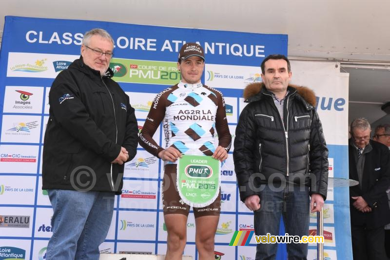 Alexis Gougeard (AG2R La Mondiale), nieuwe klassementsleider in de Coupe de France PMU