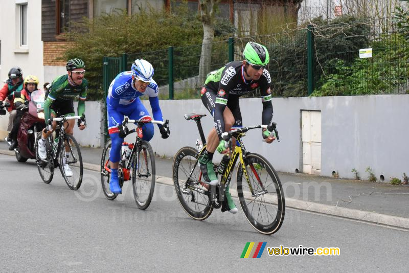 Pierrick Fédrigo, Cédric Pineau & Thomas Voeckler sur la Côte de la Séguinière