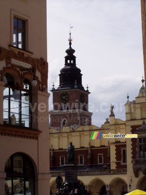 The market and the town hall tower in  Krakow (207x)