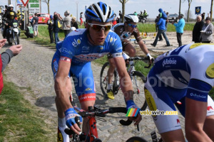 Frederik Backaert (Wanty-Groupe Gobert) à Mons-en-Pévèle (412x)