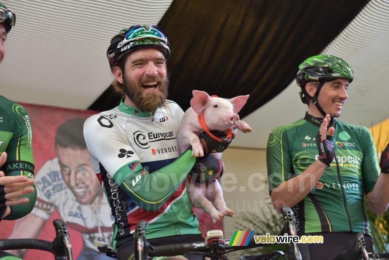 Dan Craven (Europcar) a eu le cochon dont il rêvait !