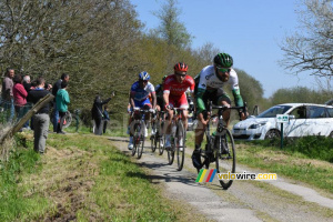 Dan Craven (Europcar), Florian Sénéchal (Cofidis) & Lorenzo Manzin (FDJ) (531x)