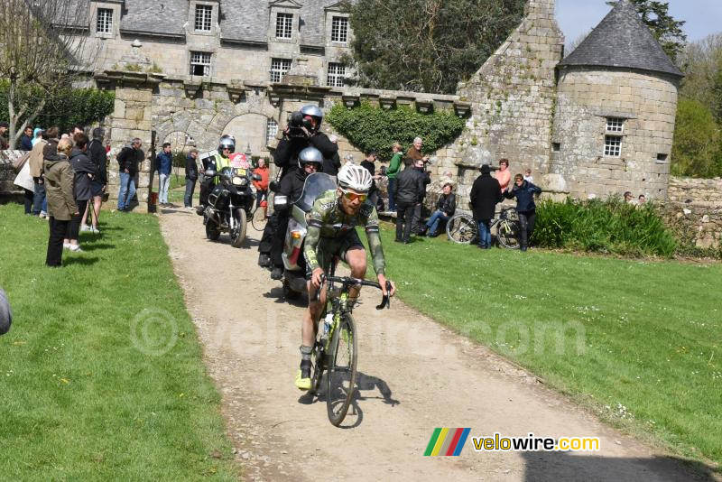 Quentin Pacher (Armée de Terre) au château de Kerouartz