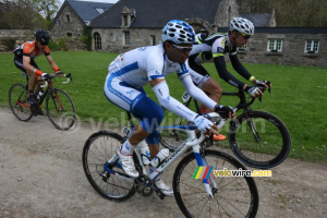 Christopher Williams (Novo Nordisk), Aldo Ilesic (Vorarlberg) & Jérémy Leveau (Roubaix-Lille) (665x)