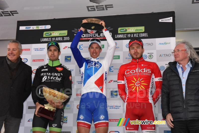 Le podium du Tro Bro Léon 2015