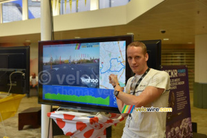 The video of the time trial by @velowire_com in Hoog Catharijne (665x)