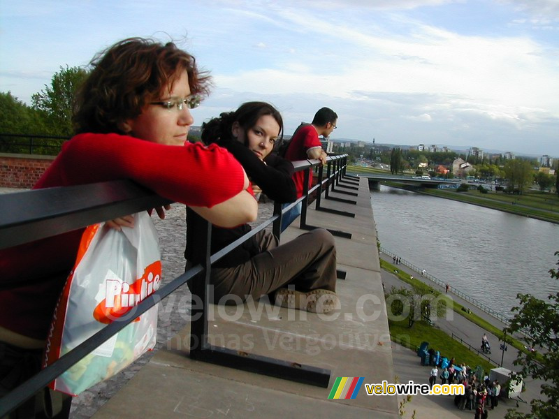 Isabelle, Virginie & Cdric in Krakow