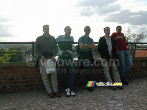 Arek, Thomas, Florent, Krzysztof & Cédric in Krakow (269x)