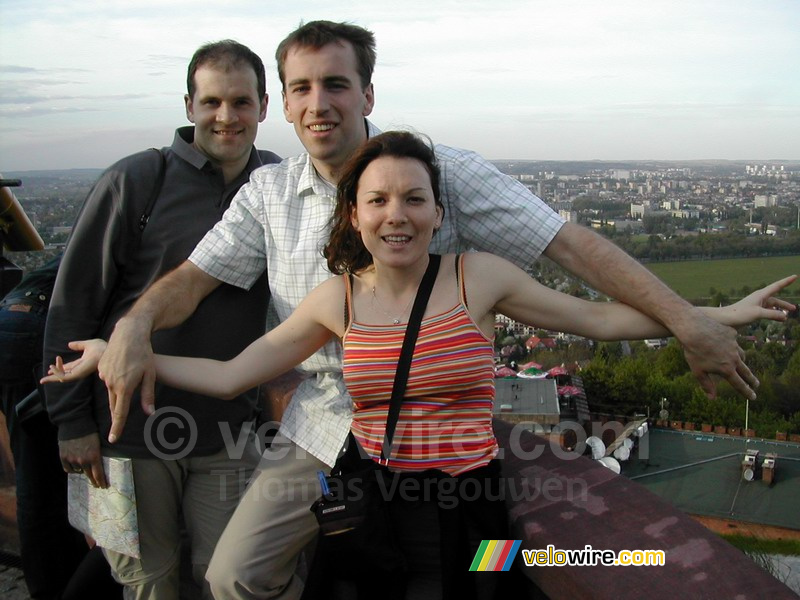 Arek, Krzysztof & Virginie in Krakow