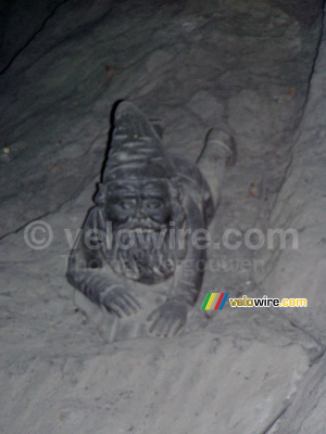 [Wieliczka salt mine] A salt gnome (252x)