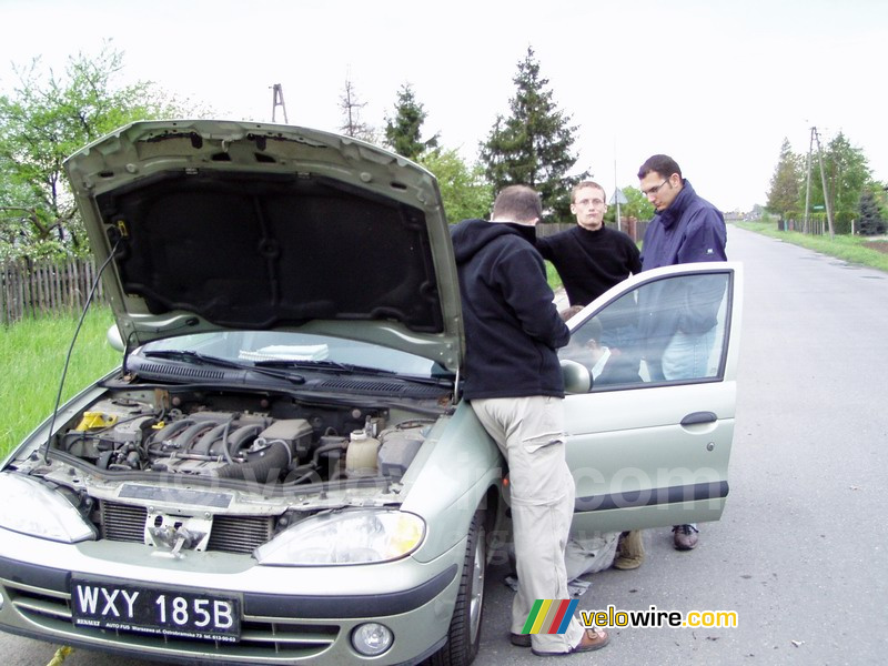 Oh oh ... problemen met de auto