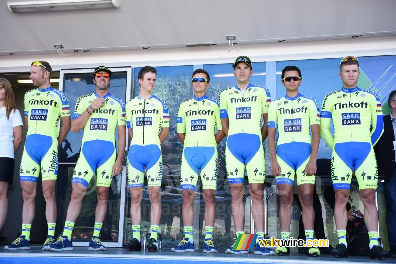 L'équipe Tinkoff-Saxo