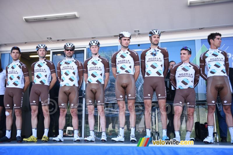 The AG2R La Mondiale team