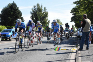 David Menut (Auber 93), Kévin Reza (FDJ), Evaldas Siskevicius (Marseille 13-KTM), Sander Helven (Topsport Vlaanderen-Baloise), Thomas Voeckler (Europcar) & Axel Domont (AG2R La Mondiale) (368x)