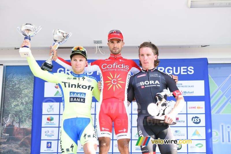 Le podium du Grand Prix d'Isbergues 2015 (2)