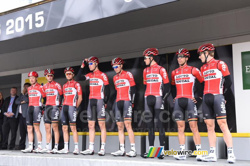 De Lotto-Soudal ploeg