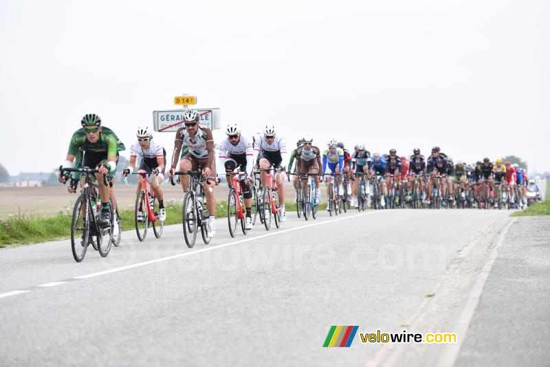 The peloton in Gérainville