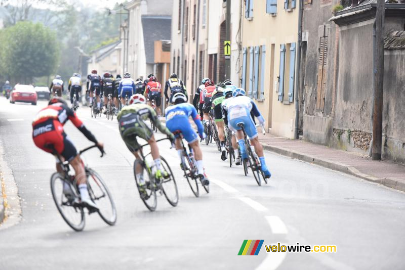 The breakaway goes off in Cloyes-sur-le-Loir