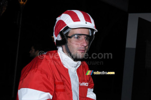 Baptiste Planckaert at the start of the sulkies race (629x)