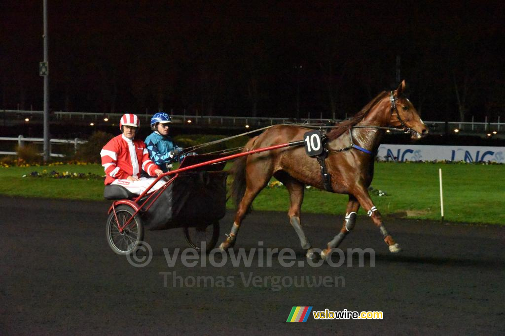 Le vainqueur de la course des sulkies : Marc Madiot