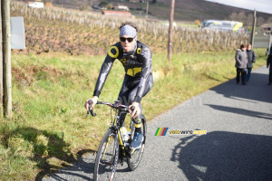 Antoine Duchesne (Direct Energie) tire la langue (675x)