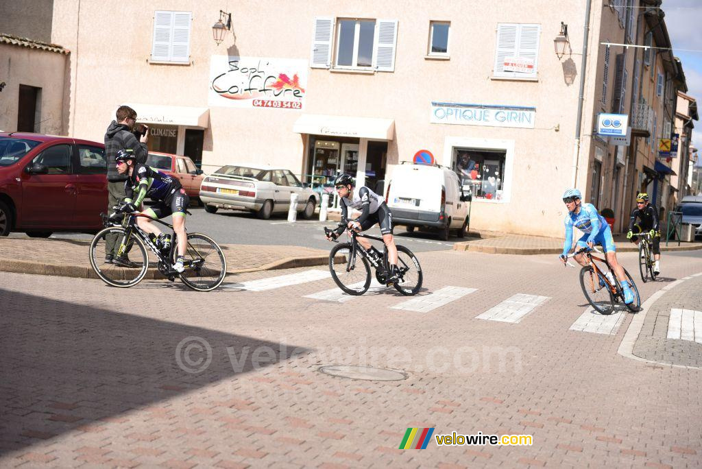 The breakaway in Saint-Etienne-des-Oullières