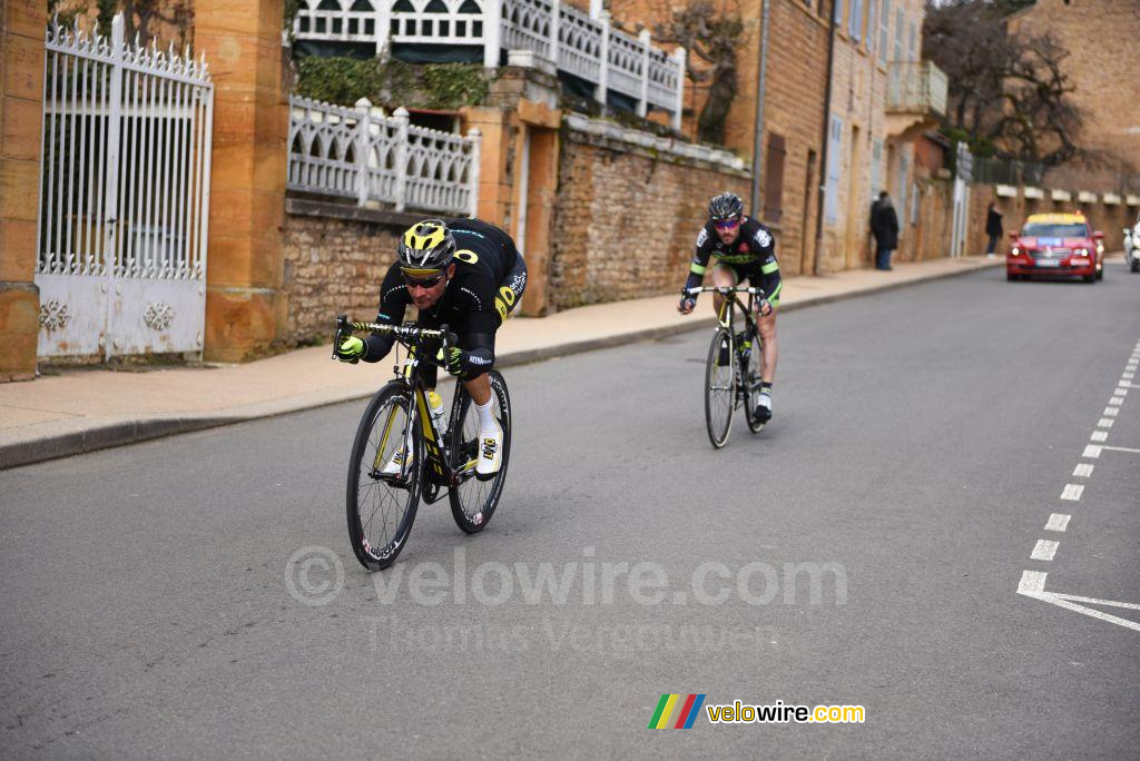 Thomas Voeckler & Florian Vachon in Cogny