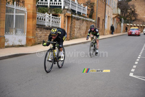 Thomas Voeckler & Florian Vachon à Cogny (400x)