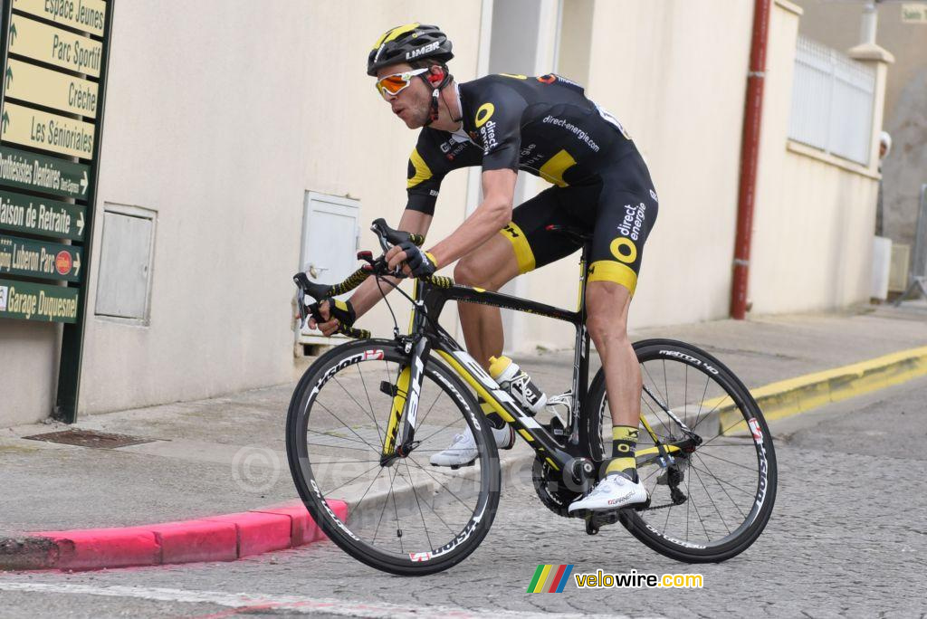 Antoine Duchesne a failli chuter à Charleval