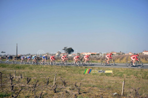 Les coureurs de Cofidis s'apprêtent à se lancer dans l'échappée (482x)