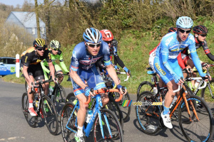 Yannick Martinez & Kevin van Melsen in the Côte de Roussay (1167x)