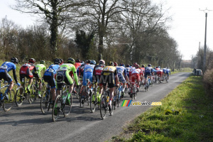 The second peloton in the Côte de Roussay (2) (845x)