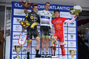Le podium de la Classic Loire Atlantique 2017 : Laurent Pichon, Thomas Boudat & Hugo Hoffstetter (4218x)