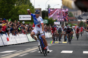 Arnaud Démare (FDJ) remporte le Championnat de France 2017 (2552x)