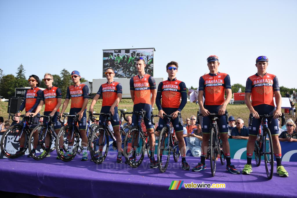 L'équipe Bahrain-Merida