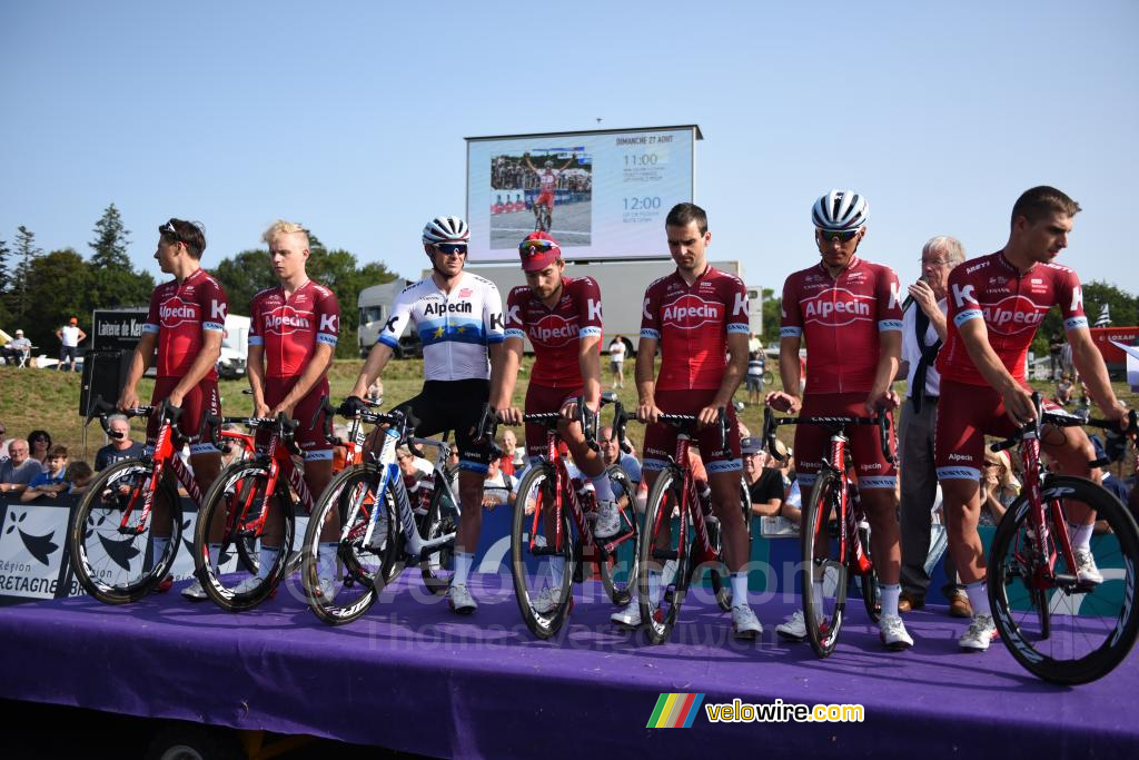 De Katusha-Alpecin ploeg