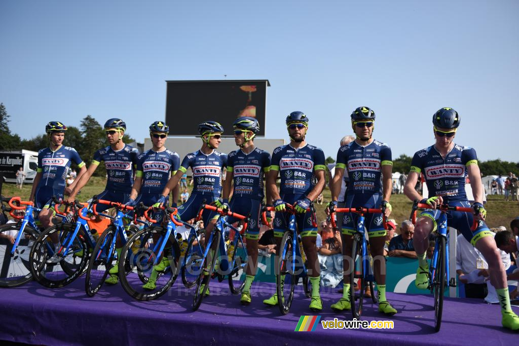 L'équipe Wanty-Groupe Gobert