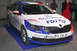 The new car of the Groupama-FDJ cycling team (1252x)
