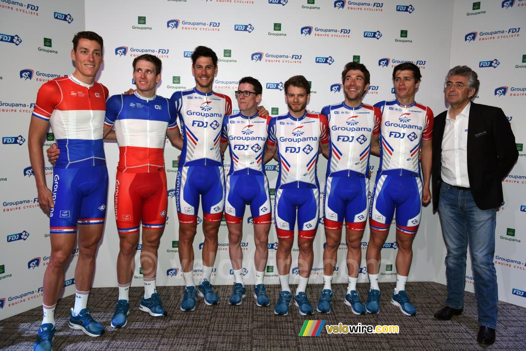 L'équipe masculine Groupama-FDJ (2)