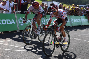 Julian Alaphilippe (Quick-Step) and Jasper Stuyven (Trek-Segafredo) finish 2nd and 3rd (649x)