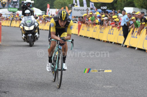Primo Roglič (Lotto NL-Jumbo) remporte l'étape à Laruns (1614x)