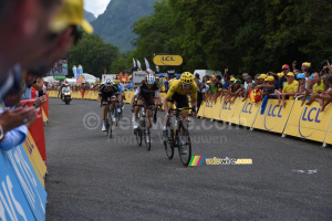 Geraint Thomas (Team Sky) prend la deuxième place (1625x)