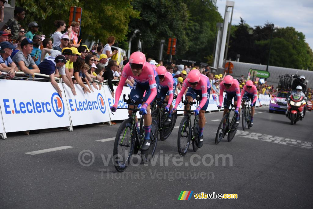 De EF Education First ploeg