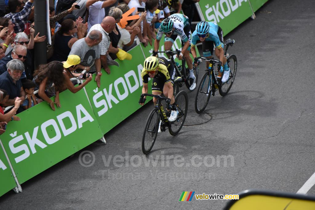 Simon Yates (Mitchelton-Scott), Pello Bilbao (Astana) & Gregor Mühlberger (Bora-Hansgrohe)